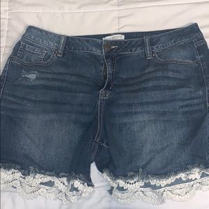 Lane Bryant Plus Size Jean Shorts